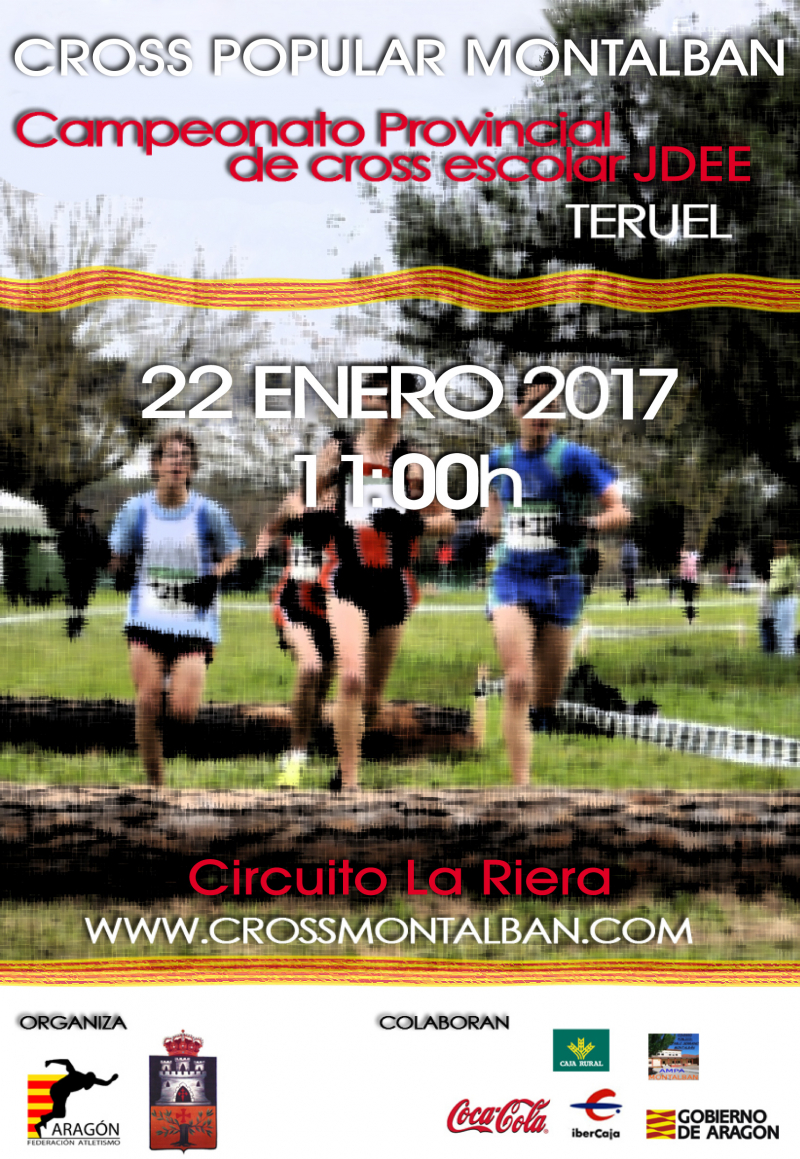 CROSS POPULAR MONTALBAN.  CTO PROVINCIAL TERUEL JDEE 2017 - Zur Anmeldung