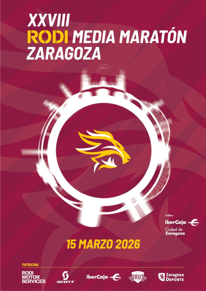 XXVIII RODI MEDIA MARATÓN IBERCAJA-CIUDAD DE ZARAGOZA - Prijavi se