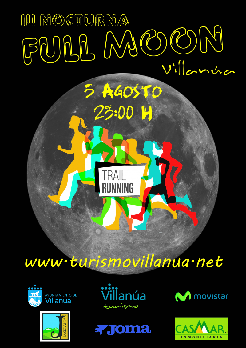 III NOCTURNA FULL MOON VILLANÚA - Inskriba zaitez