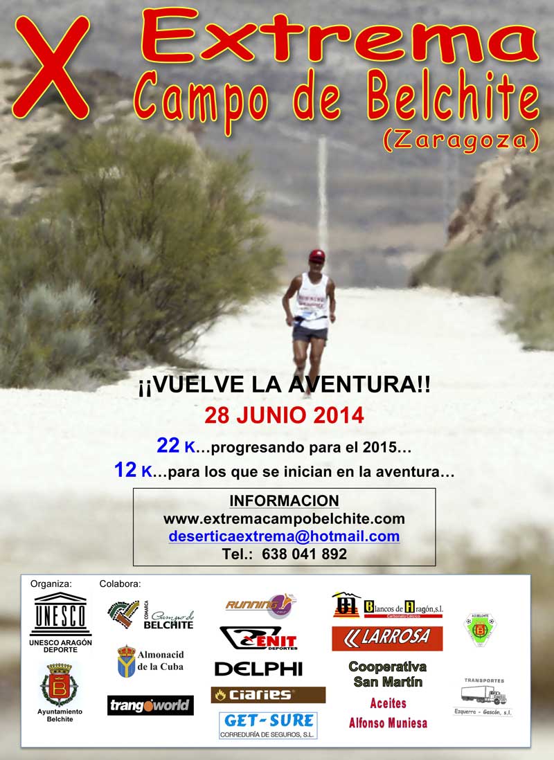X EXTREMA CAMPO DE BELCHITE - Inscríbete