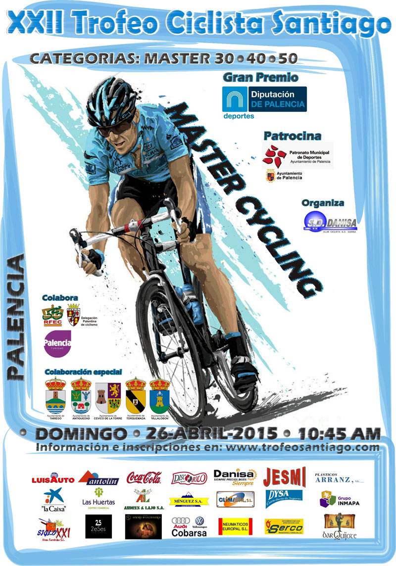 XXII TROFEO CICLISTA SANTIAGO - Inscríbete