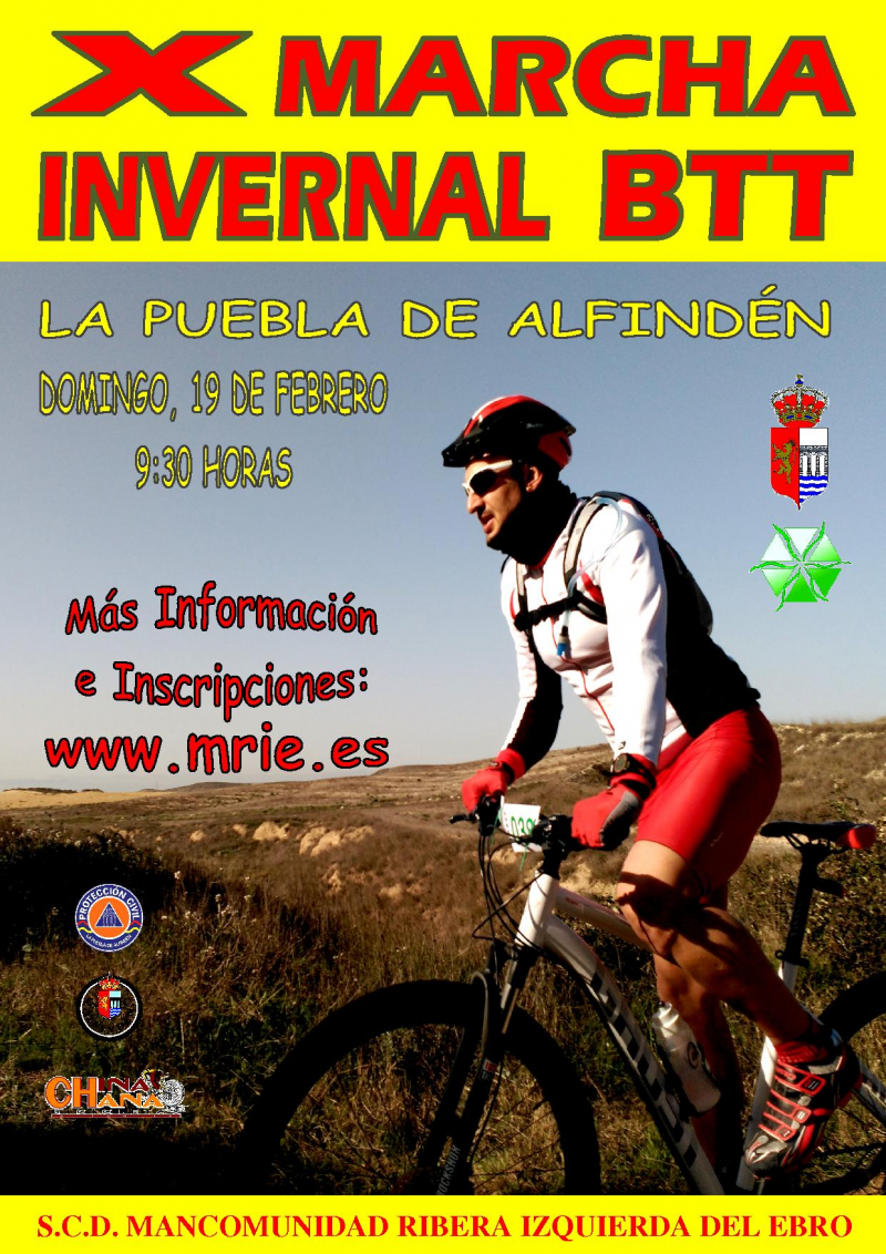 X MARCHA INVERNAL BTT  - Zur Anmeldung