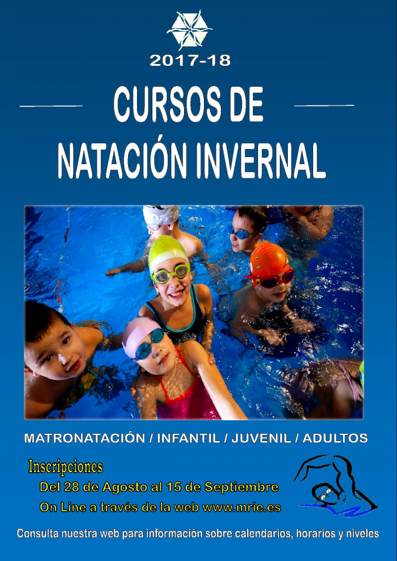 CURSOS DE NATACIÓN INVERNAL 2017/2018 - Prijava
