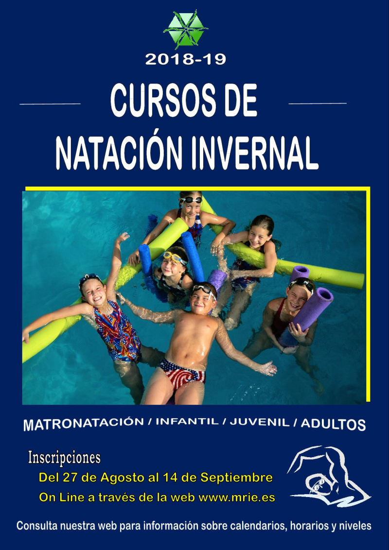 CURSOS DE NATACIÓN INVERNAL 2018/19 - Inscriu-te