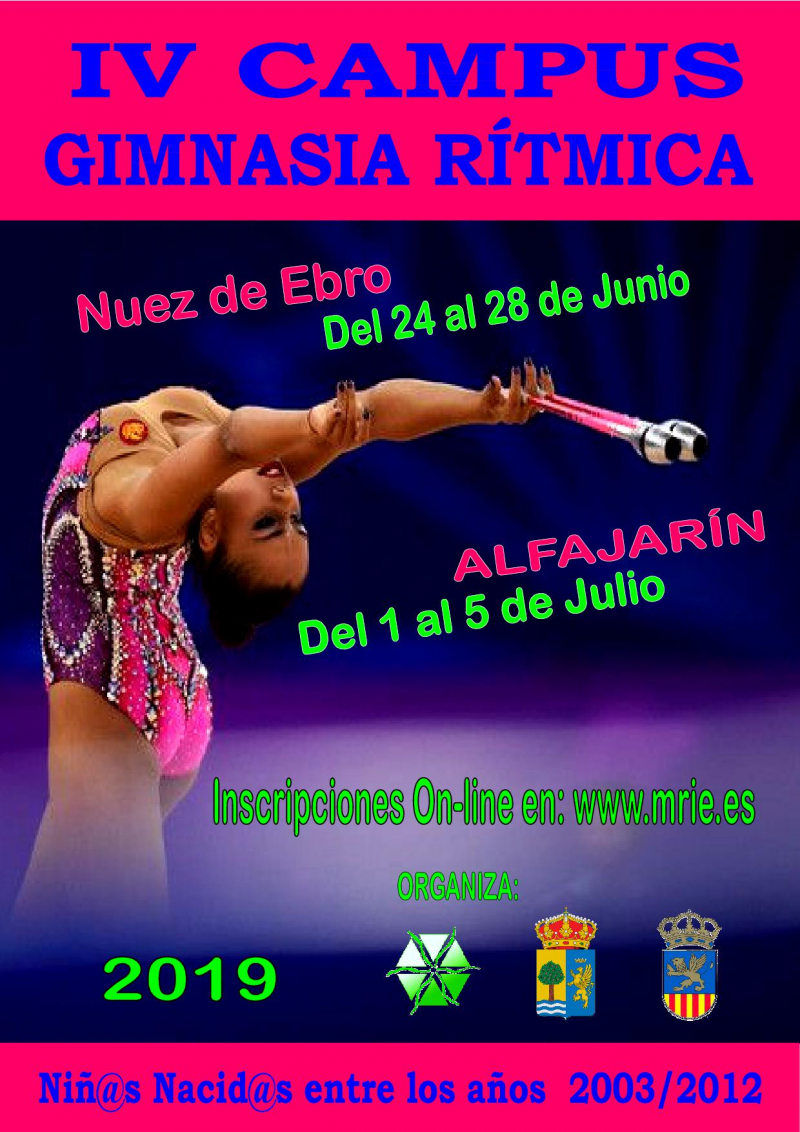 IV CAMPUS DE GIMNASIA RÍTMICA  - Iscriviti