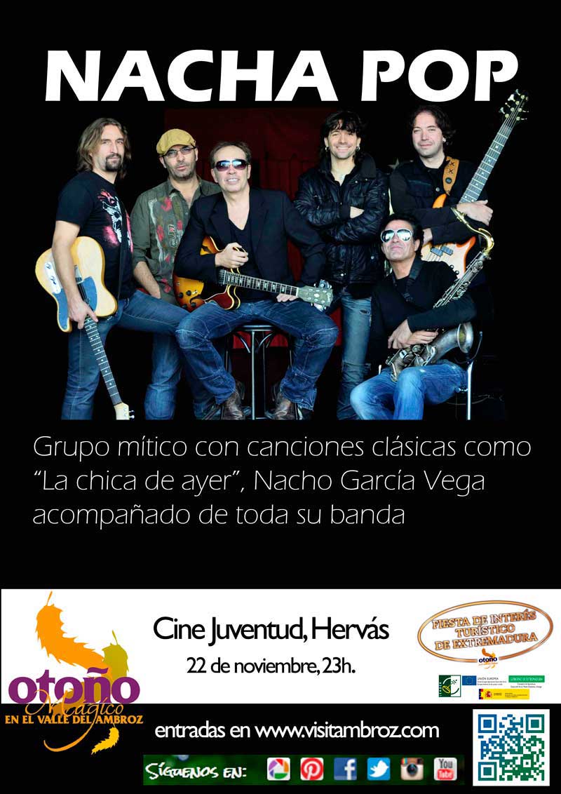 CONCIERTO NACHA POP - Inscriu-te