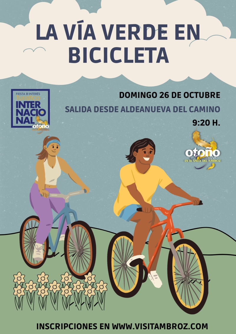 LA VÍA VERDE EN BICICLETA  - Register