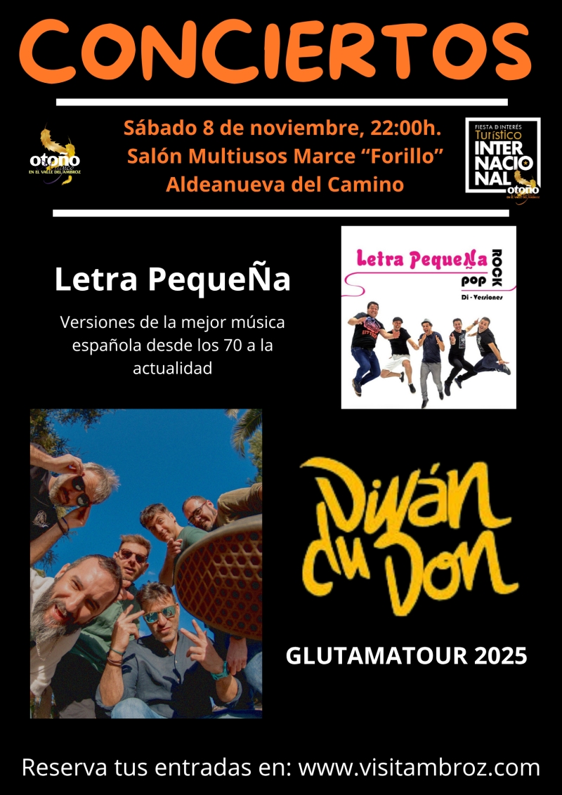 MÚSICA. DIVÁN DU DON Y LETRA PEQUEÑA - Inscriu-te