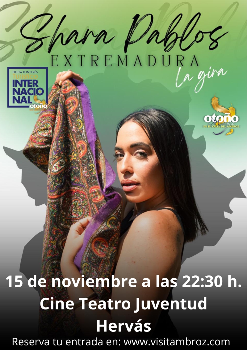 MÚSICA. SHARA PABLOS - Inscríbete