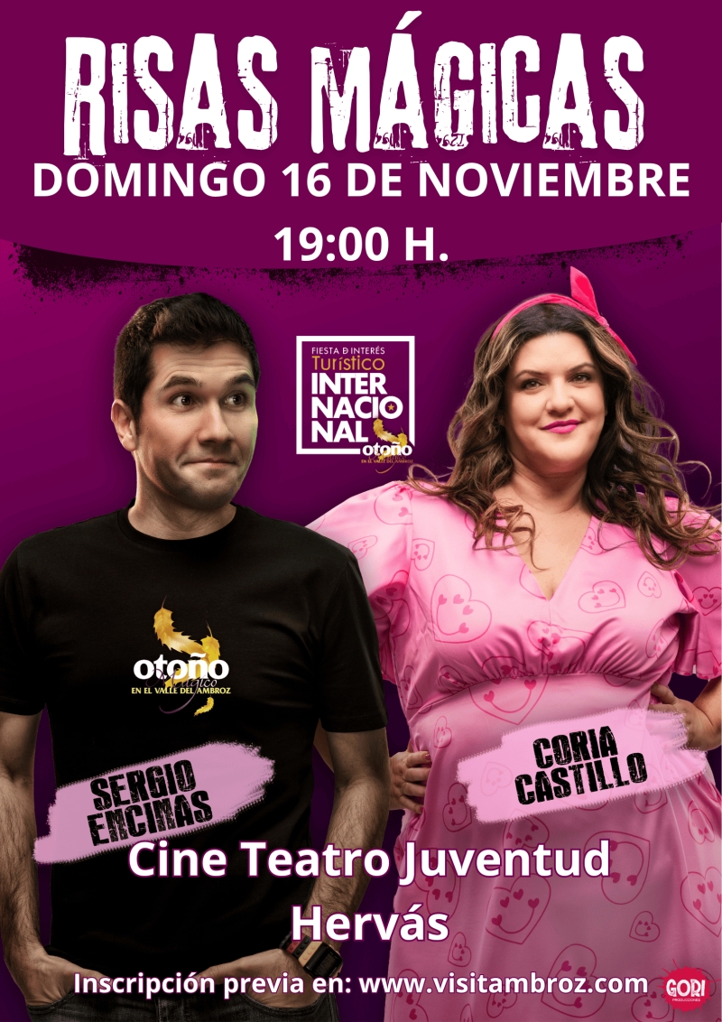 RISAS MÁGICAS  (MONÓLOGOS)  - Inscríbete