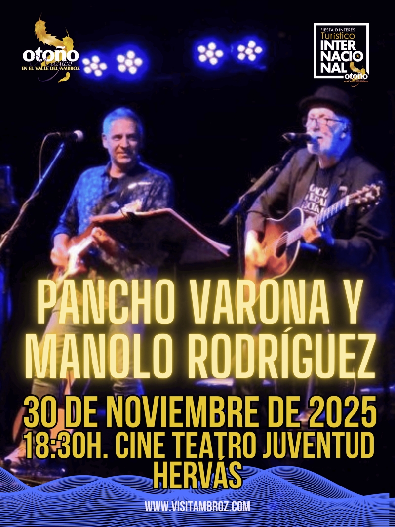 MÚSICA PANCHO VARONA Y MANOLO RODRÍGUEZ - Inscríbete