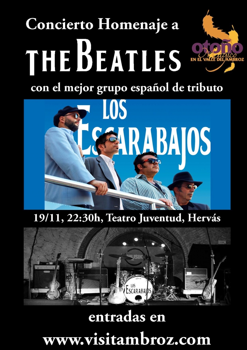 CONCIERTO. LOS ESCARABAJOS. THE BEATLE SOUND. - Inscriu-te