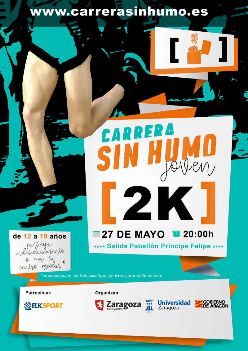 CARRERA JOVEN SIN HUMO 2017 - Inscríbete