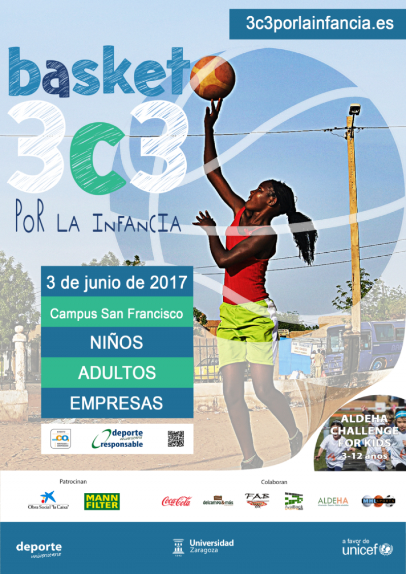 3 CONTRA 3 POR LA INFANCIA 2017 - Inskriba zaitez