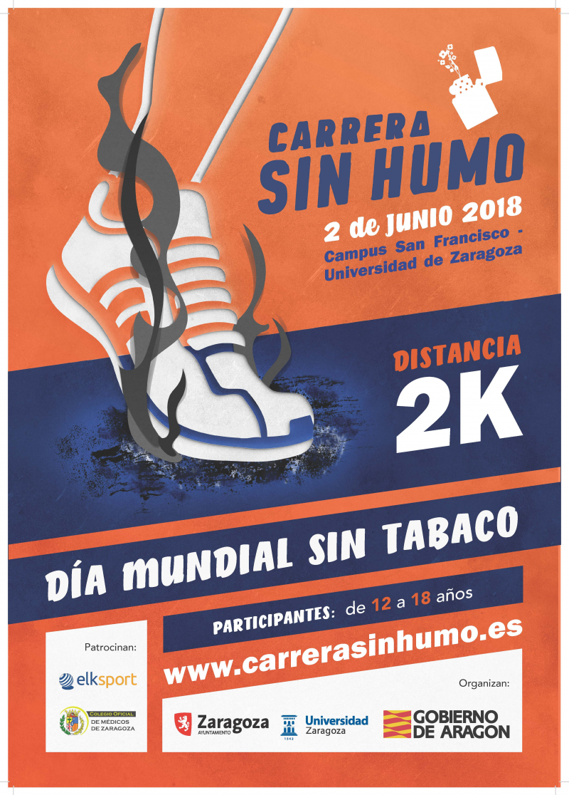 CARRERA JOVEN SIN HUMO 2018 - Inscreva-se
