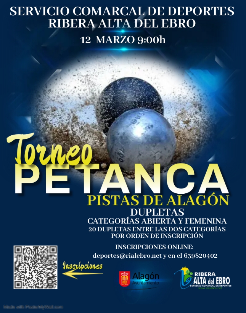 TORNEO PETANCA 2022 - Inscríbete
