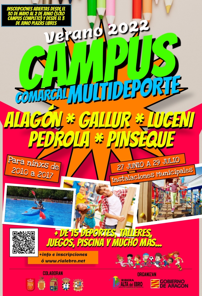 CAMPUS DEPORTIVO COMARCAL 22 - Inscríbete