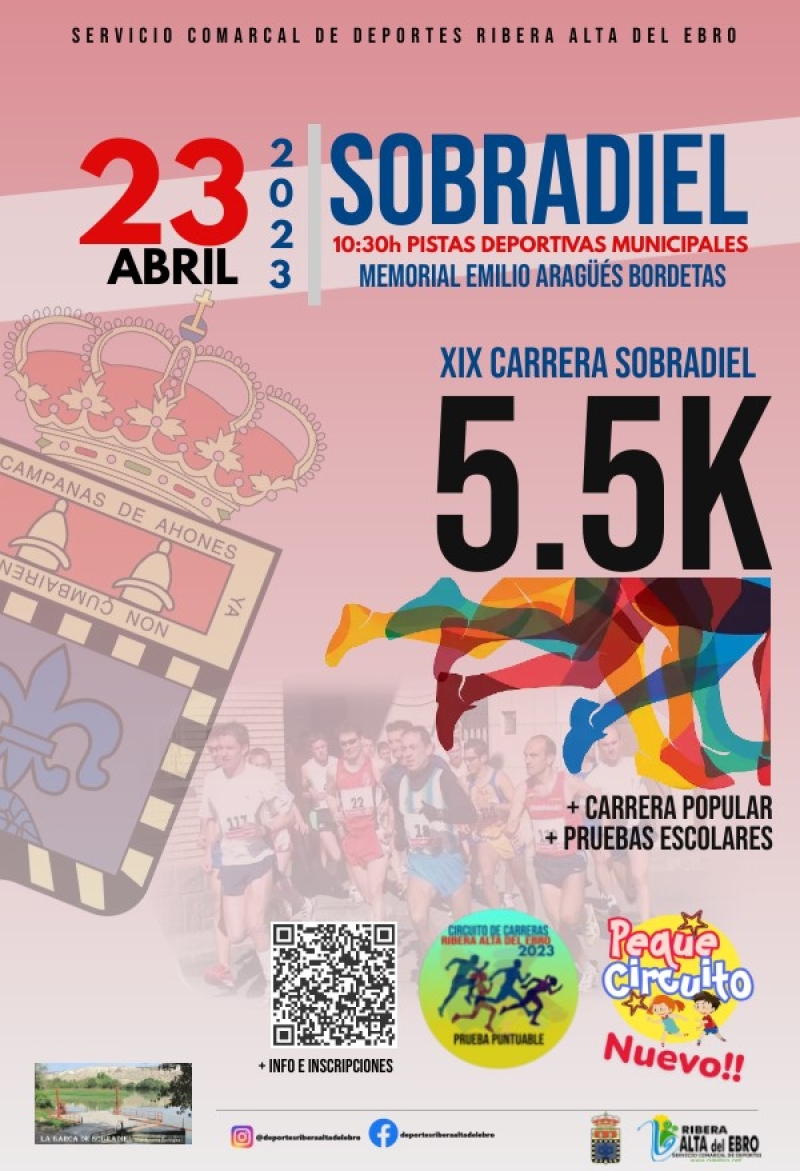 XIX CARRERA SOBRADIEL. MEMORIAL EMILIO ARAGÜES BORDETAS. - Register