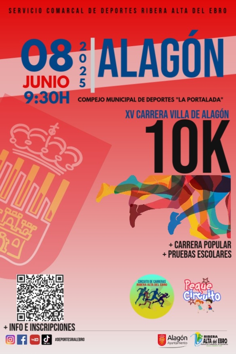 XV CARRERA POPULAR VILLA DE ALAGÓN 2025 - Iscriviti