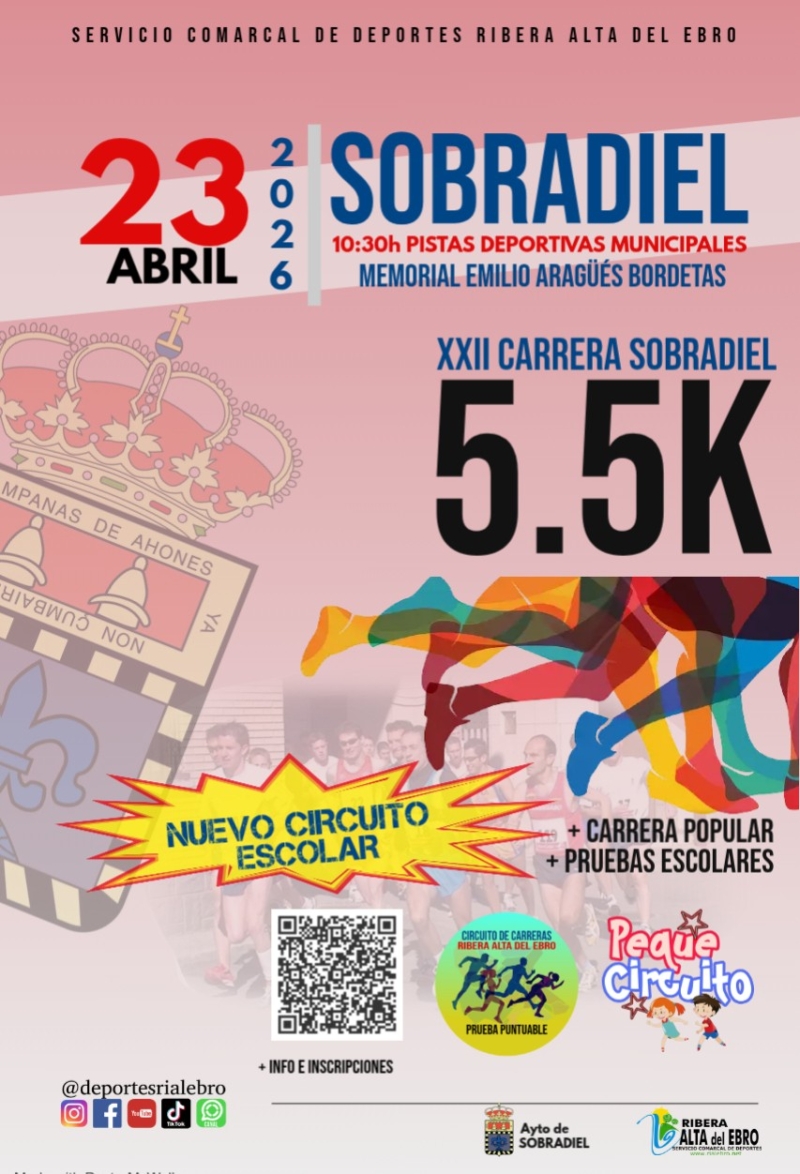 XXII CARRERA SOBRADIEL. MEMORIAL EMILIO ARAGÜES BORDETAS - Register