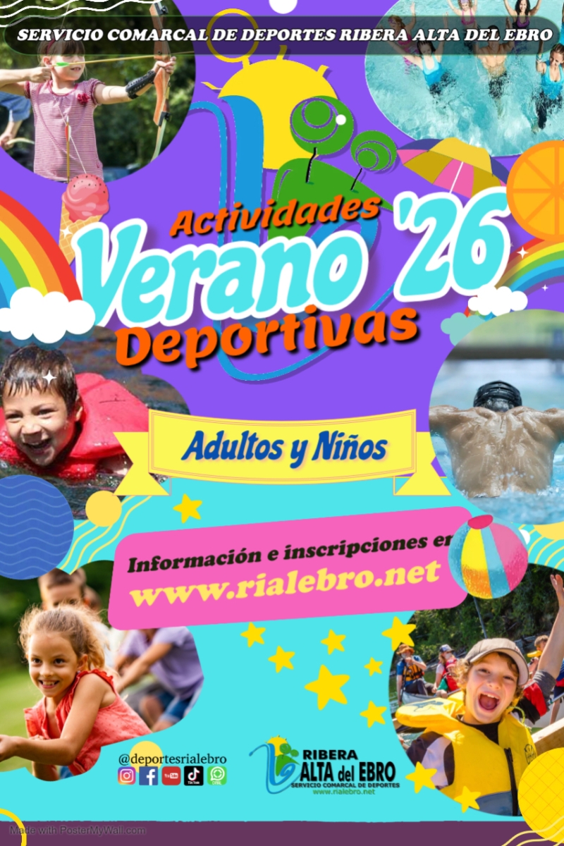 ACTIVIDADES DEPORTIVAS VERANO GALLUR 2026 - Inscríbete