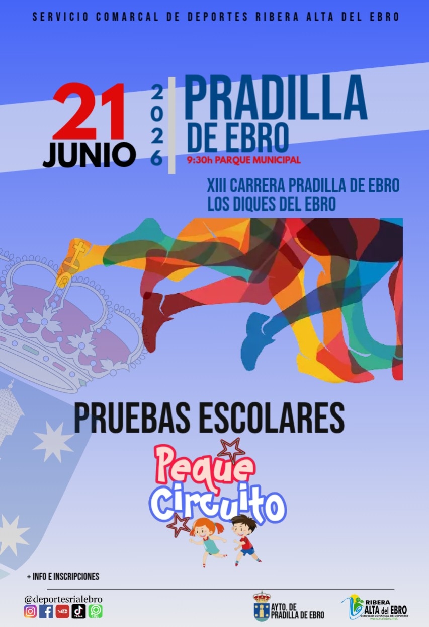 XIII CARRERA ESCOLAR PRADILLA DE EBRO - Inscríbete