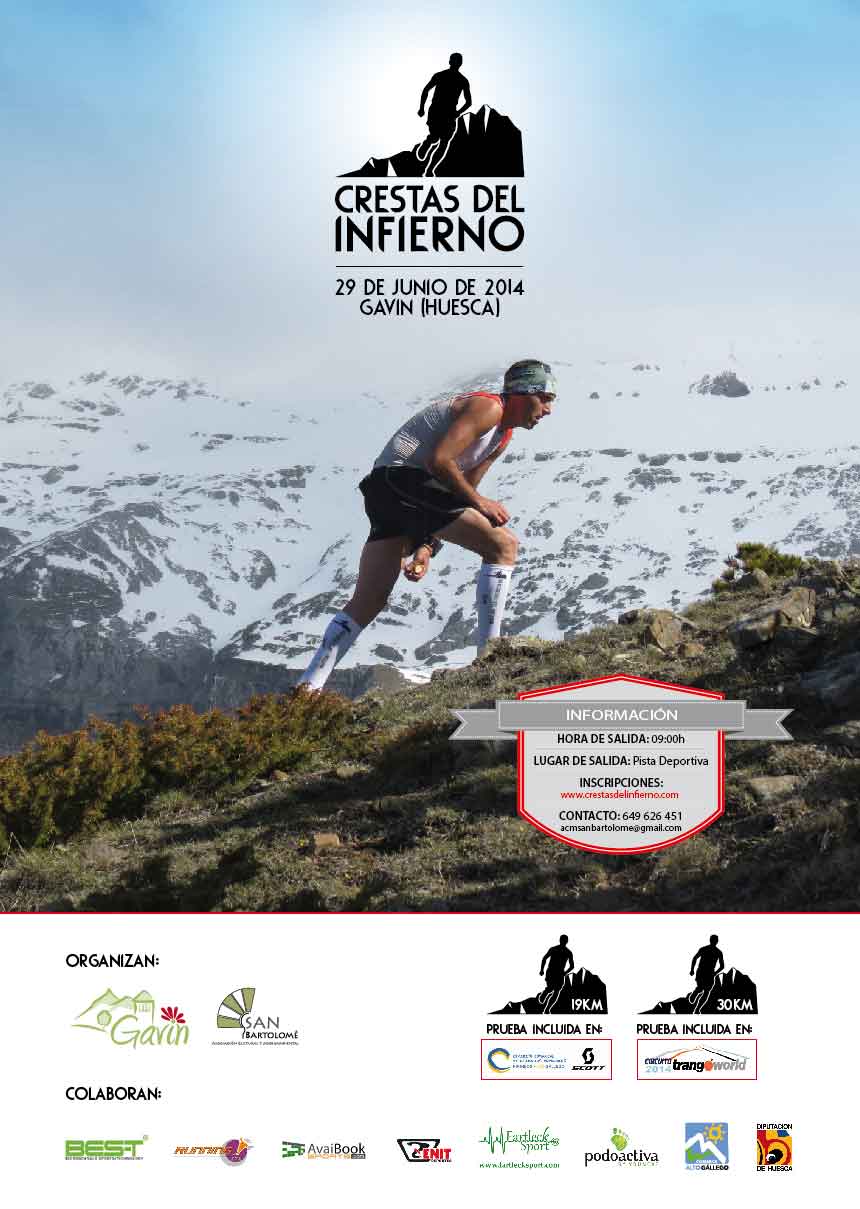 CRESTAS DEL INFIERNO 2014 - Inscreva-se