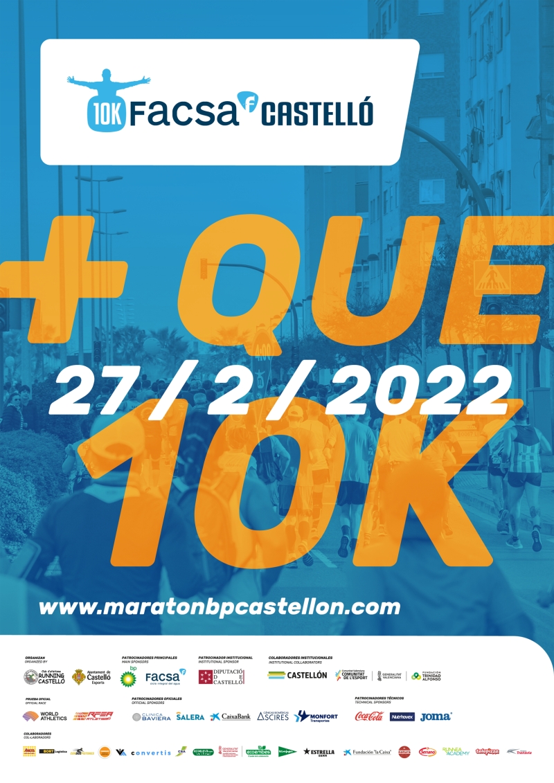 IX 10K. FACSA CASTELLÓN - Inskriba zaitez