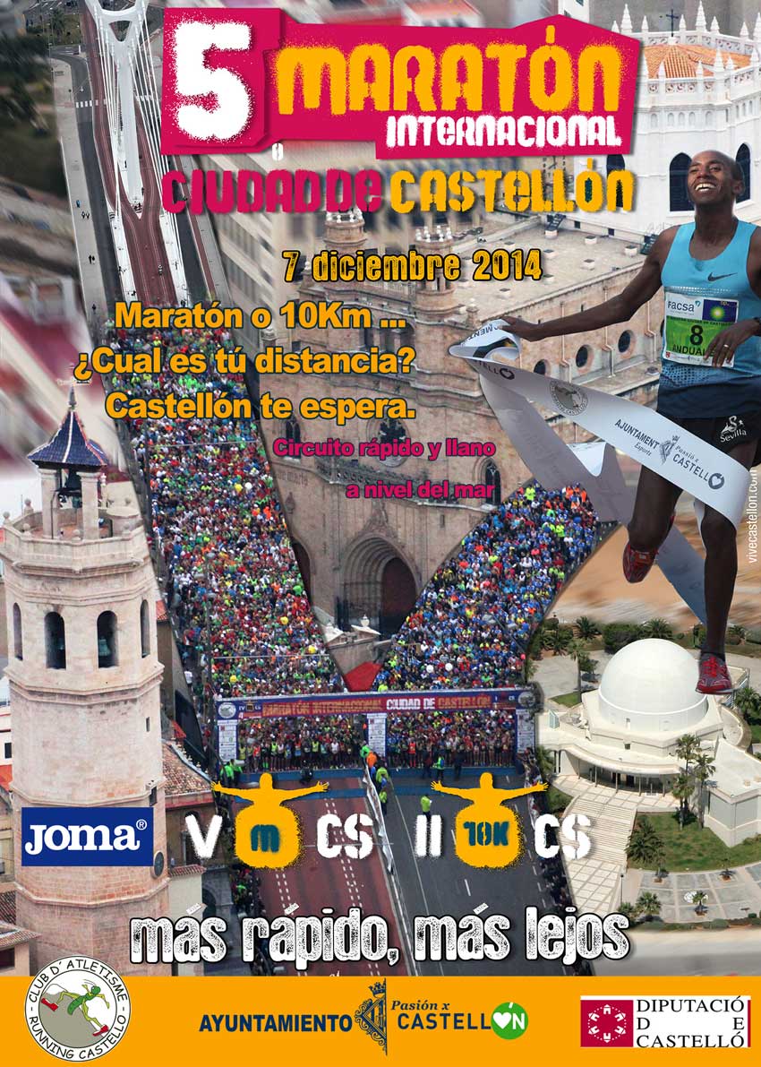 V MARATÓN CIUDAD DE CASTELLÓN - Inscriu-te