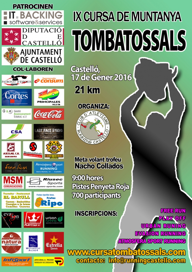 IX CURSA MUNTANYA TOMBATOSSALS - Inscris-toi