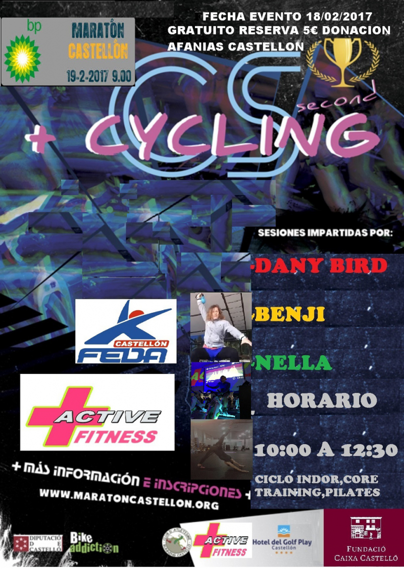 CLASE DE SPINNING Y CORE TRAINING - Register