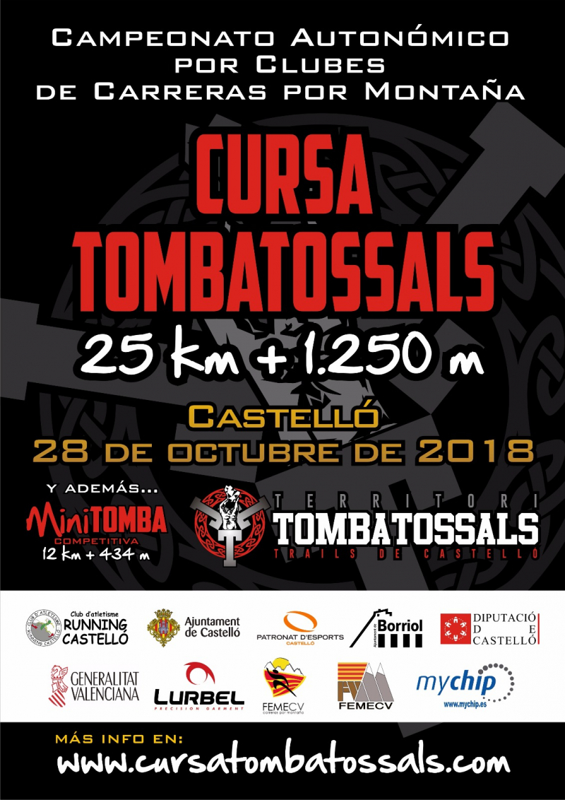 CURSA TOMBATOSSALS - MINITOMBA - CTO. AUTONÓMICO CLUBES FEMECV - Register