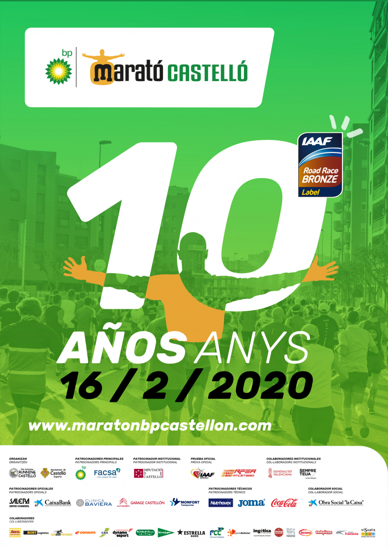 X MARATÓN BP CASTELLÓN - Inscreva-se