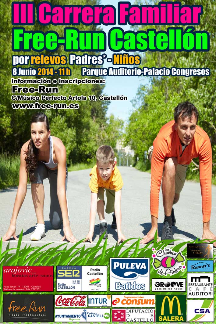 III CARRERA FAMILIAR FREE RUN - Iscriviti