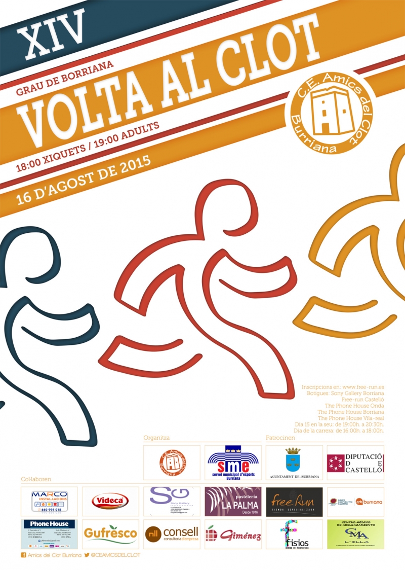 XIV VOLTA AL CLOT DE BORRIANA - Inscriu-te