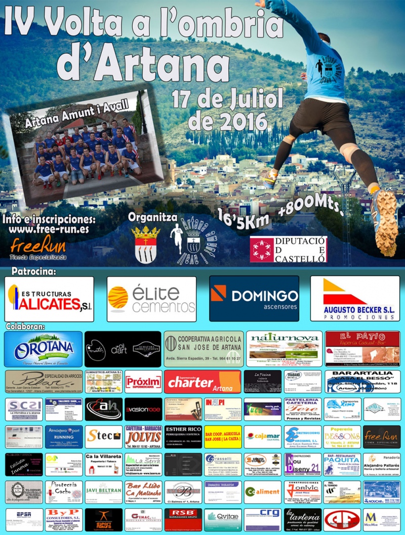 IV VOLTA A L'OMBRIA D'ARTANA - Register