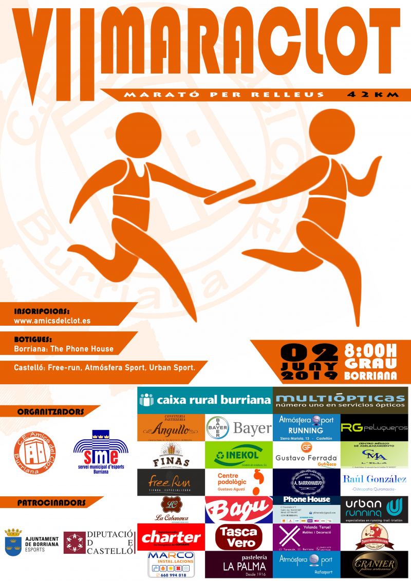 VII MARACLOT - MARATÓ PER RELLEUS - Inskriba zaitez