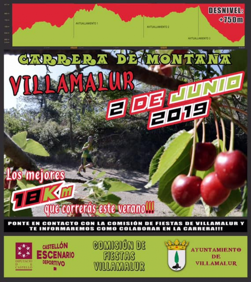 VI CARRERA MONTAÑA VILLAMALUR - SIERRA DE ESPADÁN - Iscriviti