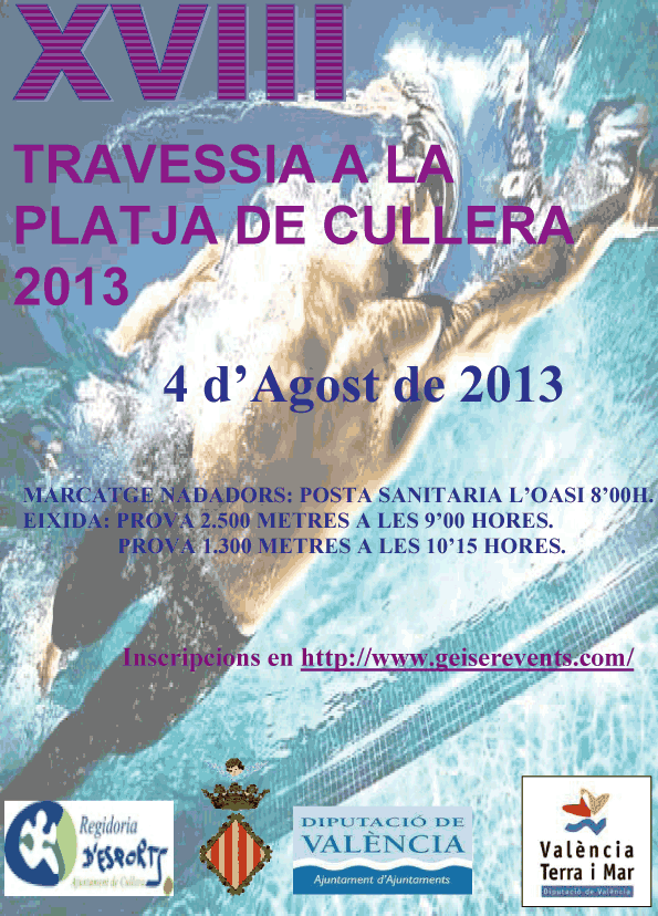 XVIII TRAVESÍA A LA PLAYA DE CULLERA - Inscríbete