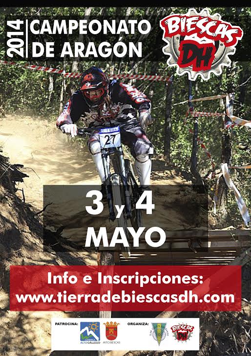 CAMPEONATO ARAGÓN BIESCAS DH 2014 - Iscriviti