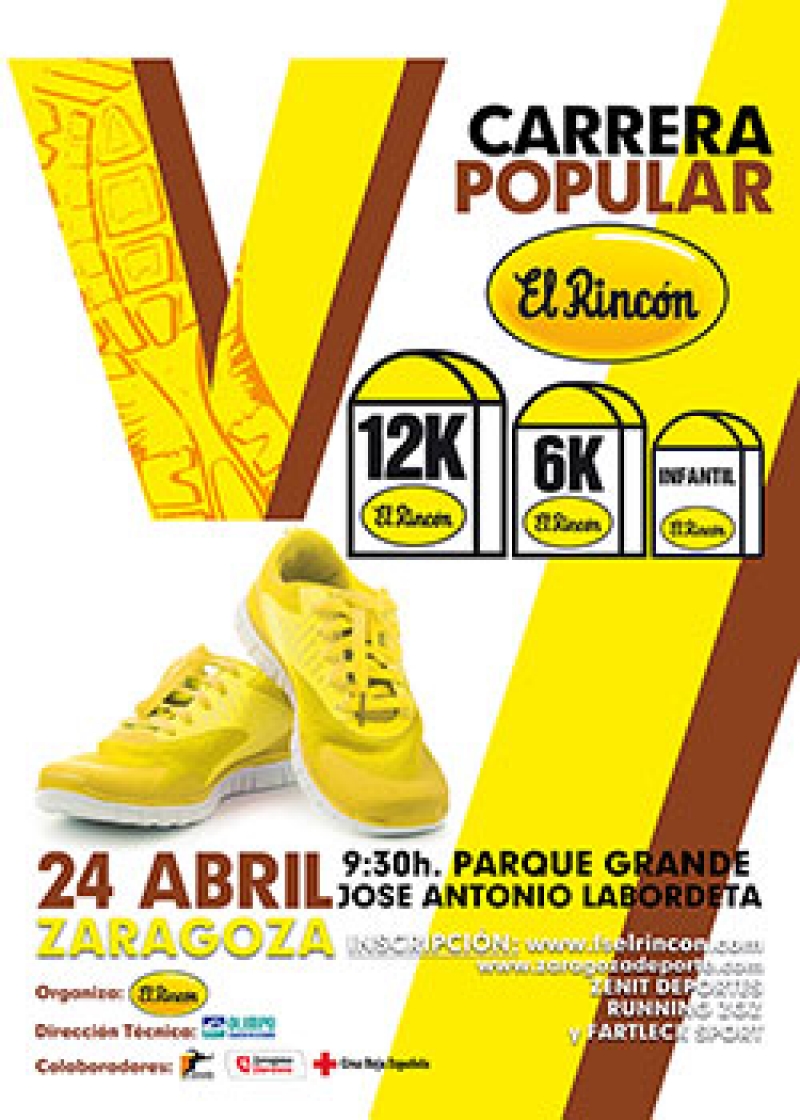 V CARRERA POPULAR EL RINCÓN - Inscríbete