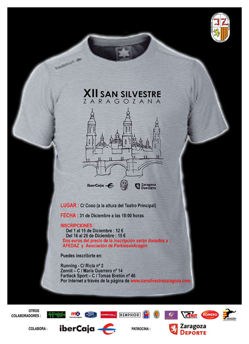 XII SAN SILVESTRE DE ZARAGOZA 2016 - Iscriviti