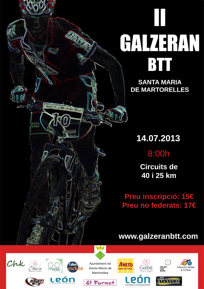 II GALZERAN BTT - Register