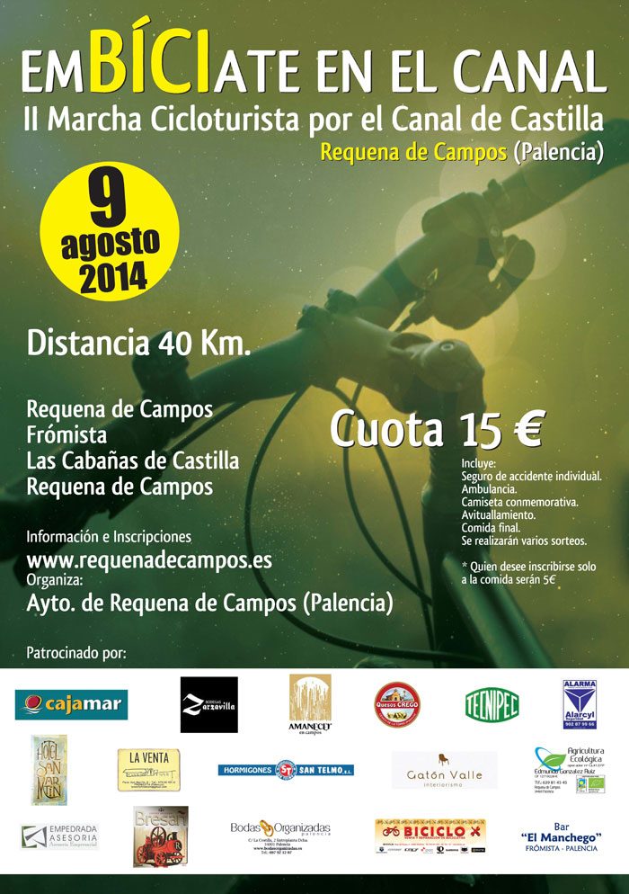 EMBICIATE EN EL CANAL 2014 - Iscriviti