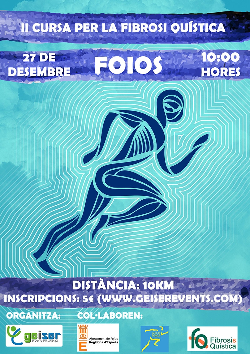 II CURSA PER LA FIBROSI QUÍSTICA - Inscríbete