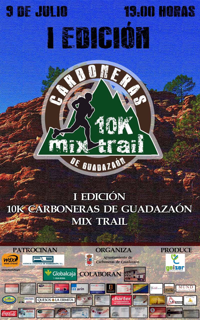10K  MIX TRAIL  CARBONERAS - Inscreva-se
