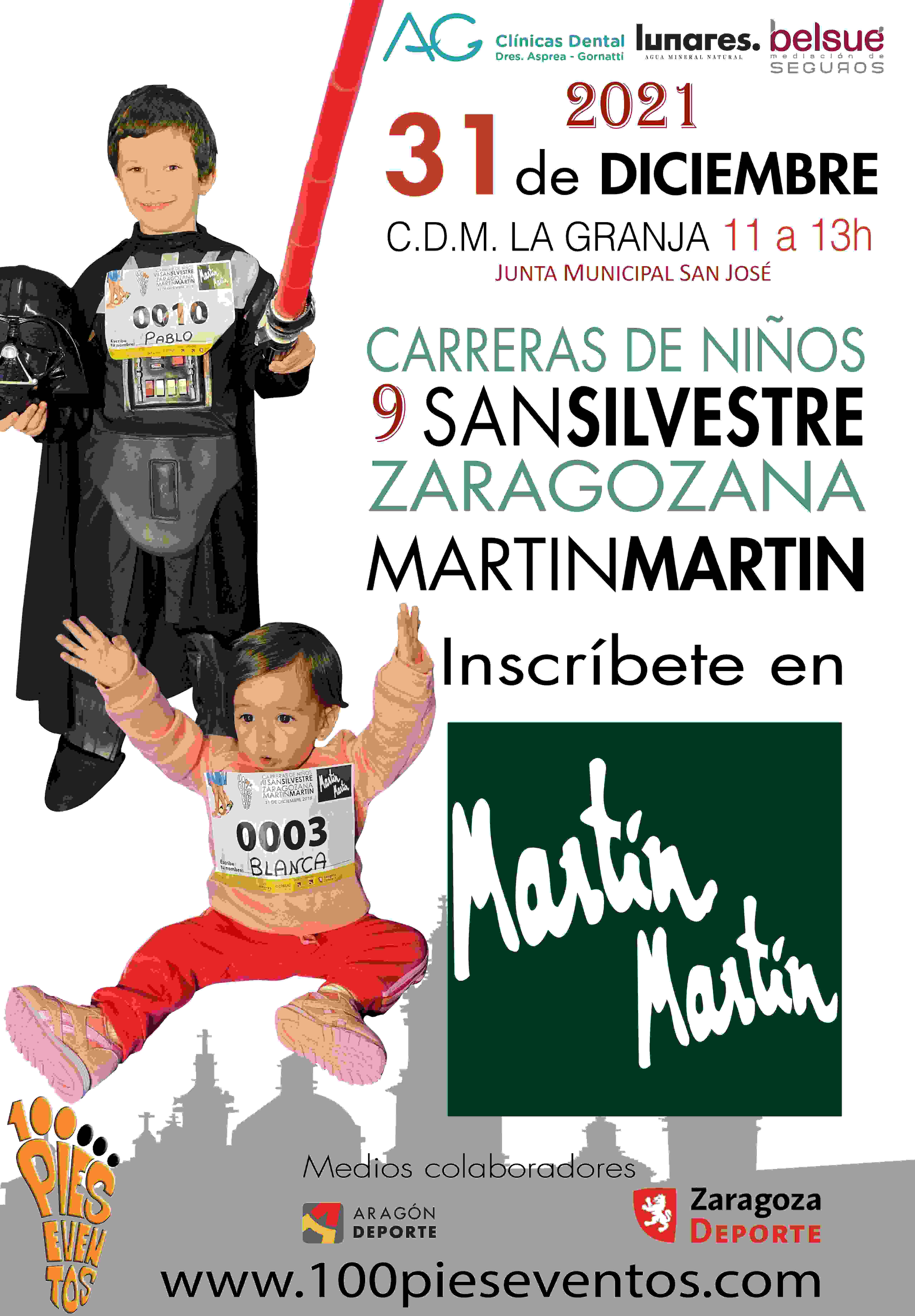 IX SAN SILVESTRE INFANTIL MARTÍN MARTÍN - Prijava