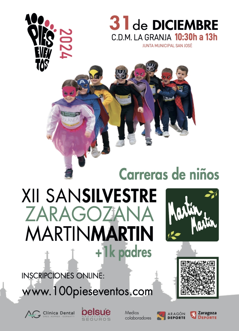 XII SAN SILVESTRE INFANTIL MARTÍN MARTÍN 2024 - Inscríbete