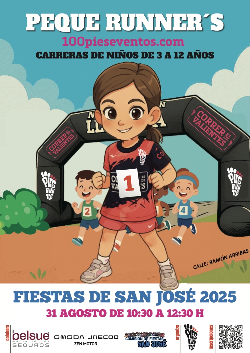 PEQUE RUNER´S BY 100 PIES EVENTOS - Inscríbete