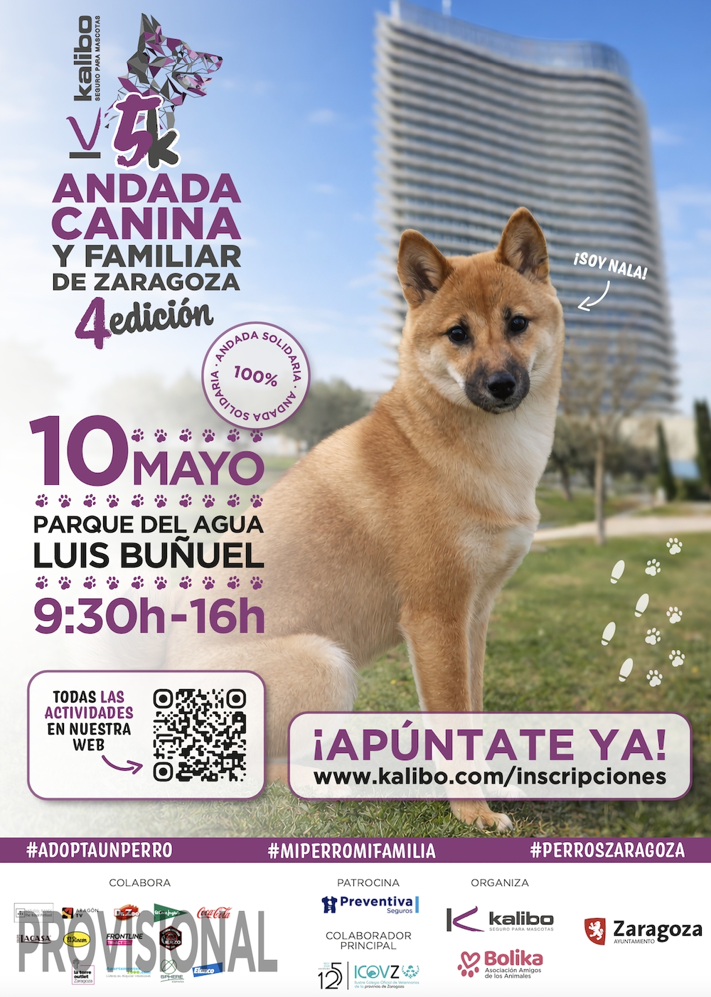 IV ANDADA CANINA Y FAMILIAR - Inscríbete